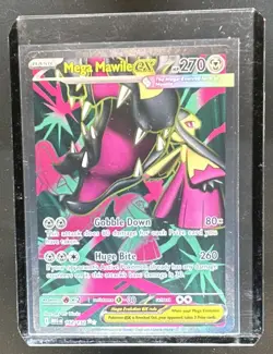 2025 Pokemon Mega Evolution Mawile ex Ultra Rare #162/132 - Image 1