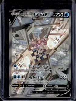 2022 Pokemon SWSH Astral Radiance Origin Forme Palkia V Ultra Rare #167/189 - Image 1