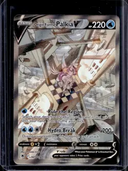 2022 Pokemon SWSH Astral Radiance Origin Forme Palkia V Ultra Rare #167/189 - Image 1