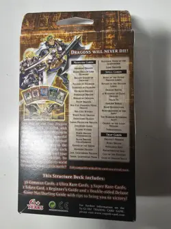 YUGIOH RISE OF THE TRUE DRAGONS STRUCTURE DECK ENGLISH FACTORY SEALED - Image 2
