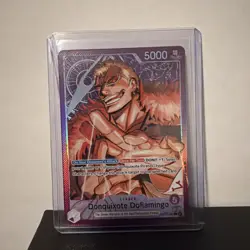 Donquixote Doflamingo OP14-060 Leader Alt Art Foil One Piece Azure Sea's Seven - Image 1