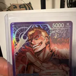 Donquixote Doflamingo OP14-060 Leader Alt Art Foil One Piece Azure Sea's Seven - Image 2