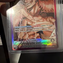 Donquixote Doflamingo OP14-060 Leader Alt Art Foil One Piece Azure Sea's Seven - Image 3