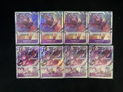 2024 One Piece TCG S-Chinese OP12-063 SR EB03-031 SR Vinsmoke Reiju Lot*8 LU57 - Image 1