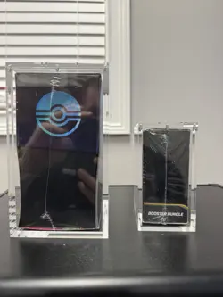 Pokemon Phantasmal Flames Elite Trainer Box ETB + Booster Bundle inAcrylic Cases - Image 3