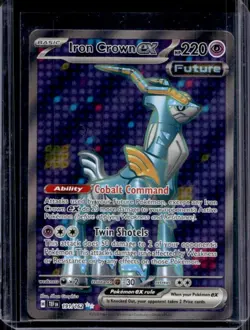 2024 Pokemon Temporal Forces Iron Crown ex #191/162 - Image 1