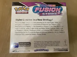 Pokemon TCG Sword & Shield Fusion Strike Booster Box 36 Packs NEW/Factory Sealed - Image 2