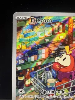 Pokemon Fuecoco Illustration Rare Full Art Holo Paldea Evolved 201/193 - Image 2