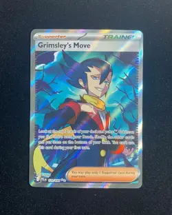 2025 Pokemon TCG English PFL EN Grimsley's Move Full Art 120/094 DO68 - Image 1