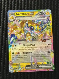 Galvantula ex 051/142 Sv07: Stellar Crown Holo Near Mint Pokemon TCG - Image 1