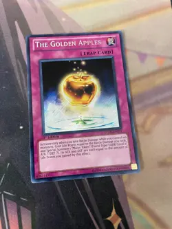 YUGIOH - THE GOLDEN APPLES - SECRET RARE - STOR - 1ST ED - NM - Image 1