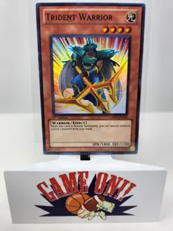 YuGiOh Trident Warrior DREV-EN015 1st Edition Super Rare NM - Image 1