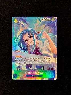 Nefeltari Vivi EB03-024 Alt Art SR Extra Booster: One Piece Heroines English - Image 1