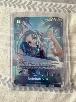 Nefeltari Vivi EB03-024 Alt Art SR Extra Booster: One Piece Heroines English - Image 1