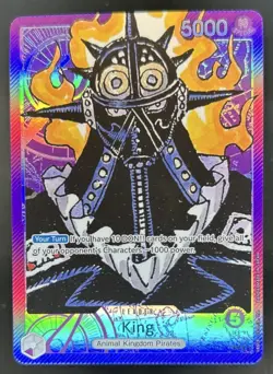 2022 One Piece Romance Dawn King Alternate Art #OP01-091 - Image 1