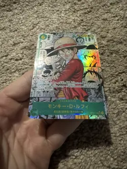 One Piece - OP13-118 Monkey D. Luffy SEC Manga Alt Art Japanese (US Seller) - Image 2