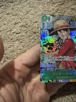 One Piece - OP13-118 Monkey D. Luffy SEC Manga Alt Art Japanese (US Seller) - Image 4