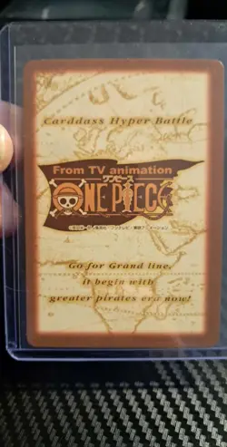 BANDAI One Piece Hyper Battle S110 MONKEY D LUFFY GOLD FOIL STAMPED SCARCE EARLY - Image 2