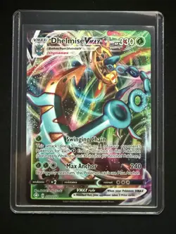 Dhelmise VMAX 010/072 Shining Fates Holo NM/M PSA Contender Pokemon Card - Image 5