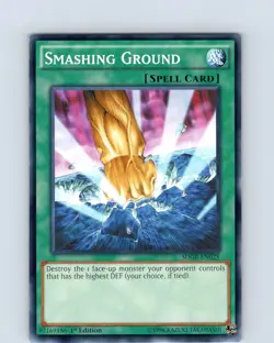 Yu-Gi-Oh TCG Smashing Ground SDGR-EN025 1st Edition Common Card NM - Image 1