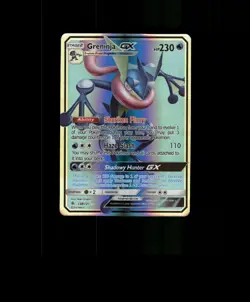 Fan-Art READ DESCRIPTION BELOW HOLO Greninja Card Greninja Pokemon Card p3 - Image 1