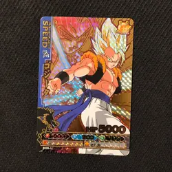 S0833 Gogeta Holo Japanese Dragon Ball Carddass Card 2009 - Image 1