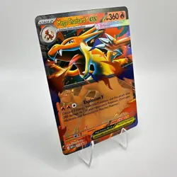 Pokemon Mega Charizard Y ex 030 Mega Evolution Black Star Promo Holo TCG Card - Image 2