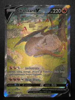 Charizard V SWSH260 SWSH Black Star Promo Holo Pokemon Card NM - Image 2