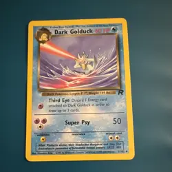 Dark Golduck 37/82 – Team Rocket – Pokemon Card – WOTC – English - Image 1