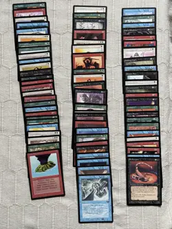 Magic the Gathering MTG - Legends Commons Cards Set, 75 Cards, NM - Image 1