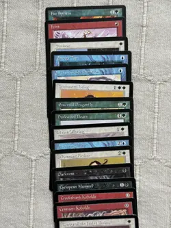 Magic the Gathering MTG - Legends Commons Cards Set, 75 Cards, NM - Image 3