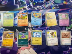 Pokemon 151 Set Starter Kit (153 Cards) – All C/UC/R – No Duplicates - Image 1