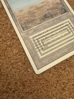 Magic MTG Revised Scrublands Duel Land - Image 2