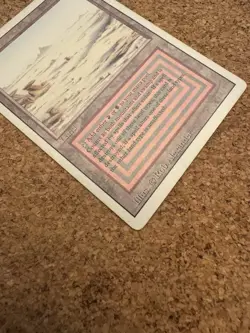 Magic MTG Revised Badlands Duel Land - Image 3