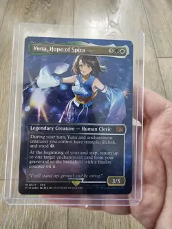 Yuna, Hope of Spira (Borderless) (Chocobo Track Foil) Final Fantasy Foil - Image 1
