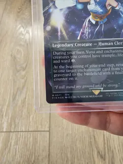 Yuna, Hope of Spira (Borderless) (Chocobo Track Foil) Final Fantasy Foil - Image 3