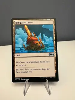 MTG - Reliquary Tower 254/280 - Core Set 2019 Uncommon English NM - Image 1