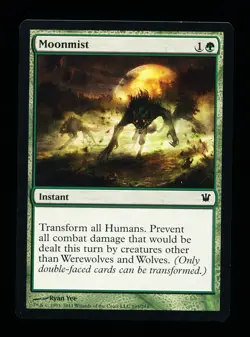 * * 1x Moonmist x1 * * Innistrad MTG NM Near Mint or Close - Image 1