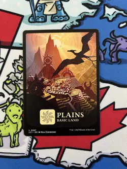 Plains x1 Mtg Core Full Art The Lost Caverns of Ixalan - Image 1