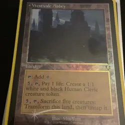 MTG Westvale Abbey Innistrad Remastered Foil Retro Frame Rare NM - Image 1