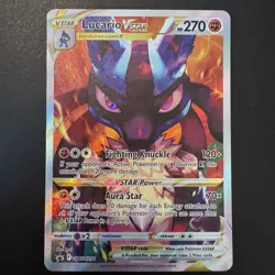 Pokemon TCG - Lucario VSTAR SWSH291 Crown Zenith - Black Star Promo Holo - NM - Image 3