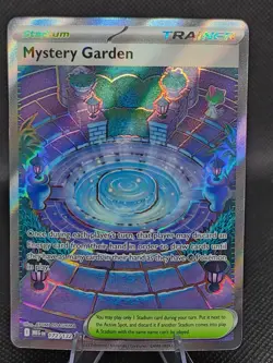 Pokemon Mystery Garden 172/132 Me01: Mega Evolution Holo (Near Mint Or Better) - Image 1