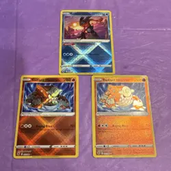 3 Card Lot Pokemon TCG Radiant Greninja Radiant Heatran Astral Radiance - Image 1