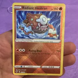3 Card Lot Pokemon TCG Radiant Greninja Radiant Heatran Astral Radiance - Image 3