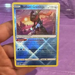 3 Card Lot Pokemon TCG Radiant Greninja Radiant Heatran Astral Radiance - Image 5