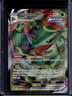 2023 Pokemon SWSH Crown Zenith Rayquaza VMAX #102/159 - Image 1