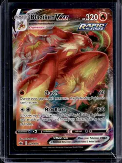 2021 Pokemon SWSH Chilling Reign Blaziken VM Full Art #021/198 - Image 1