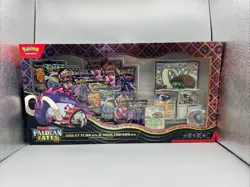 Pokemon Paldean Fates Great Tusk ex & Iron Treads ex Premium Collection Box NEW - Image 1
