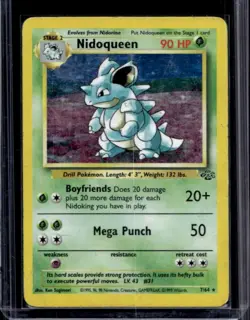 1999 Pokemon Jungle Nidoqueen #7/64 - Image 1