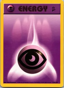 Psychic Energy 129/130 - Base Set 2 - LP Pokemon TCG - Image 1